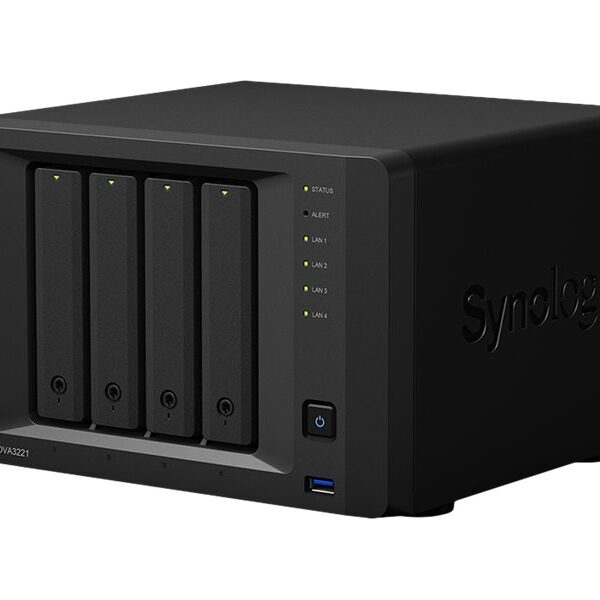 Synology DVA3221 - Deep Learning AI Network Video Recorder (NVR)